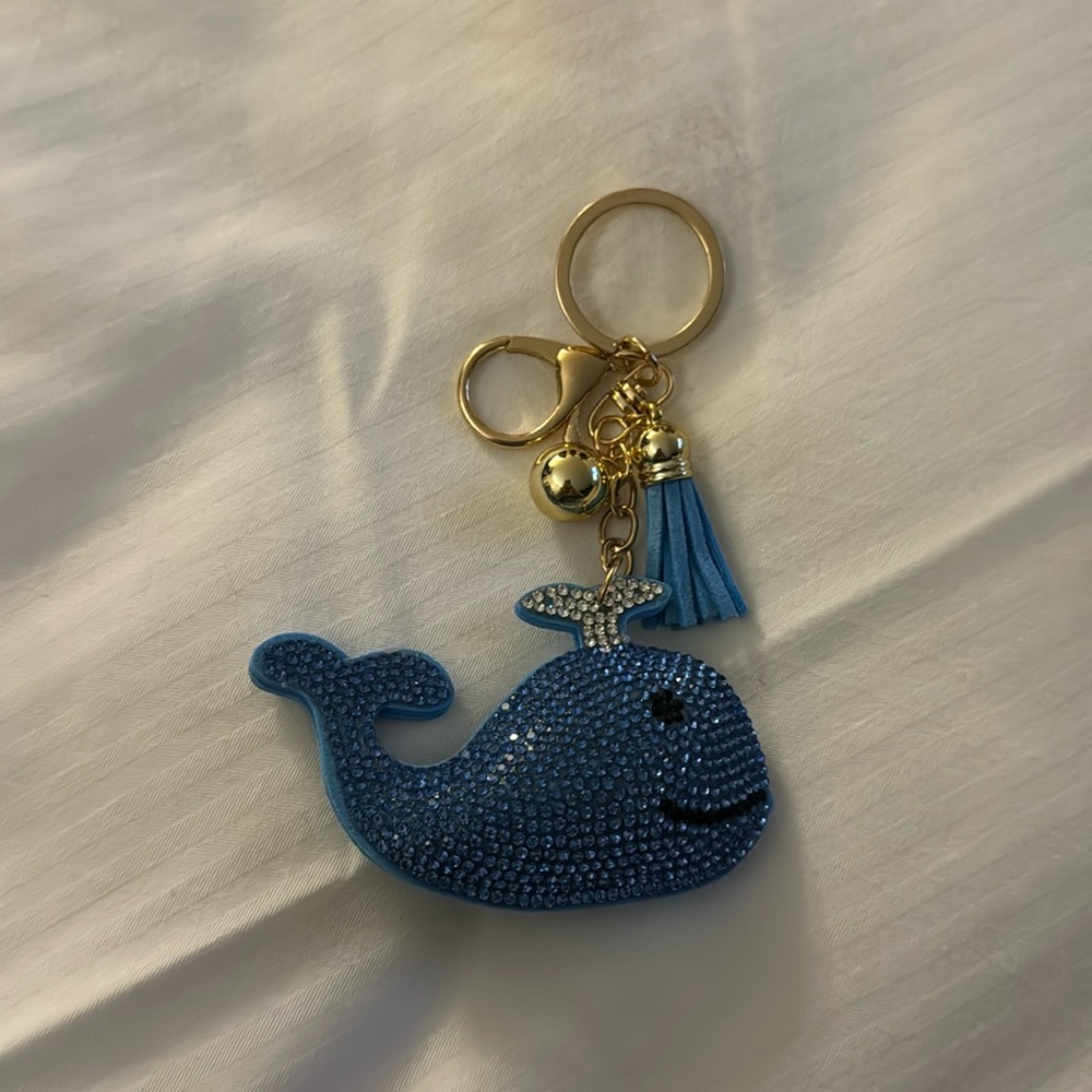 Whale keychain